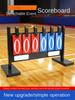 Multi-Functional 6-Digit Vertical Scoreboard for Table Tennis & Badminton Waterproof Competition Equipment