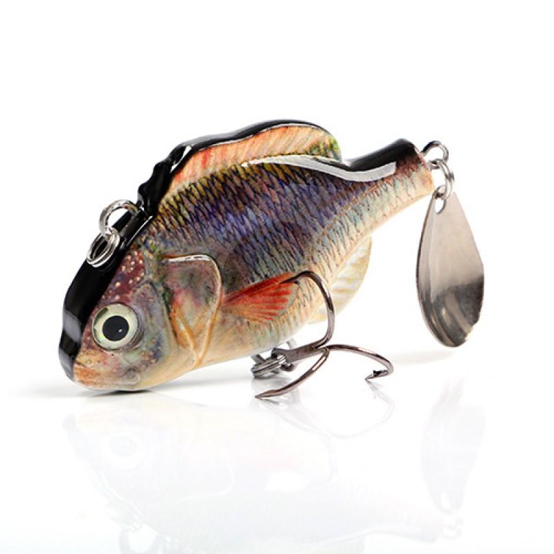 FTK Hard Lure Fishing Bait Artificial Minnow ABS Plastic Sea Tackle Bass Pike Perch