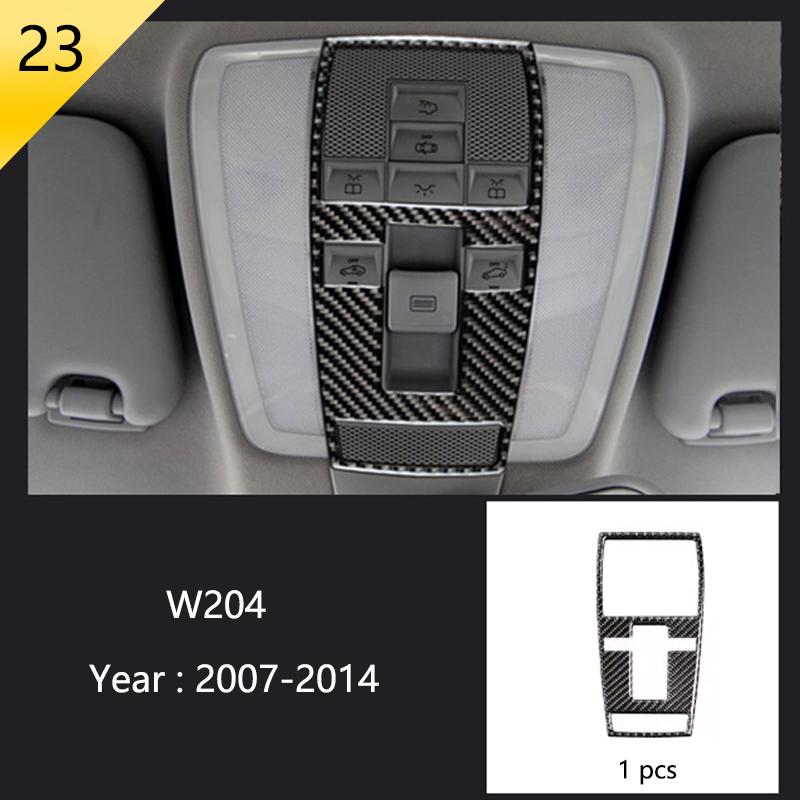 Для Mercedes Benz C Class W204 C180 C200 C260 автомобильная панель окна двери из углеродного волокна полоса защитная отделка наклейка аксессуары