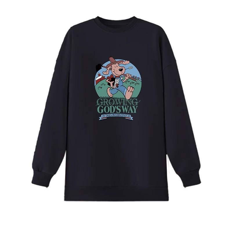 Мода для беременных Осень/Зима 2025 Свитшот с закрывающим живот и джинсы, комплект из двух предметов