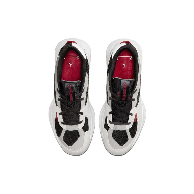 Air Jordan Air 200E Summit White Мужские Кроссовки Черный Университетский-Красный DC9836-160