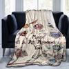 Harry Potter Magic Wand Poster: Enchanted Hogwarts DecorPrint Blanket, Soft Blanket For Sofa Office Bed And Travelling Daughter Birthday Gif