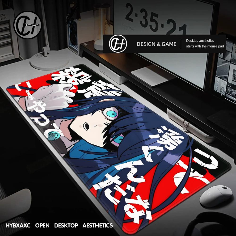 A_ado 1000x500 Rubber Lock Edge Mouse Pad 3mm Super Big Computer Desk Mat Offices Accessories Virtual Idol Kawii Keyboard Pad