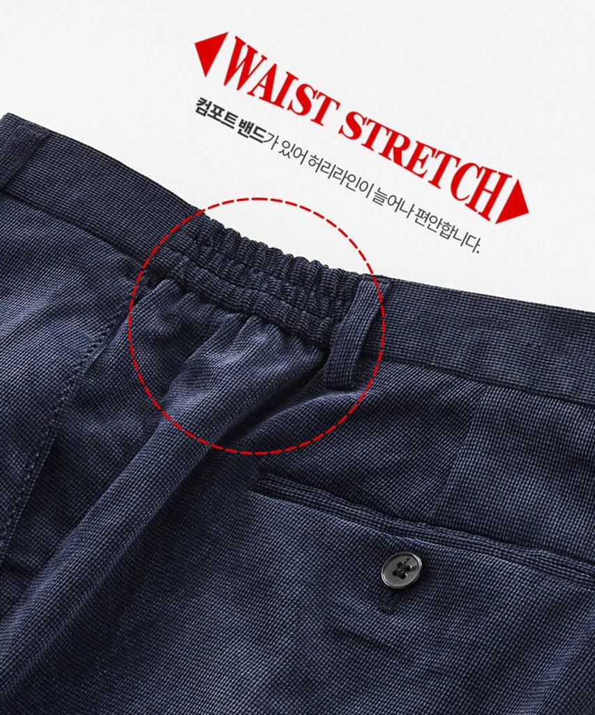 STCO Diems Warm Velour Setup Pants_Navy (Classic Fit)_Depva02Csn
