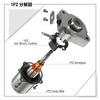 1PZ JPM-V10 Starter Motor, Durable, for Suzuki Address V100 CE11A/CE13A Motorcycles, Aftermarket Parts, Repair