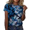 Летние женские футболки с цветочным принтом, женская одежда, топы большого размера, футболки, повседневные модные женские футболки в стиле Харадзюку с круглым вырезом