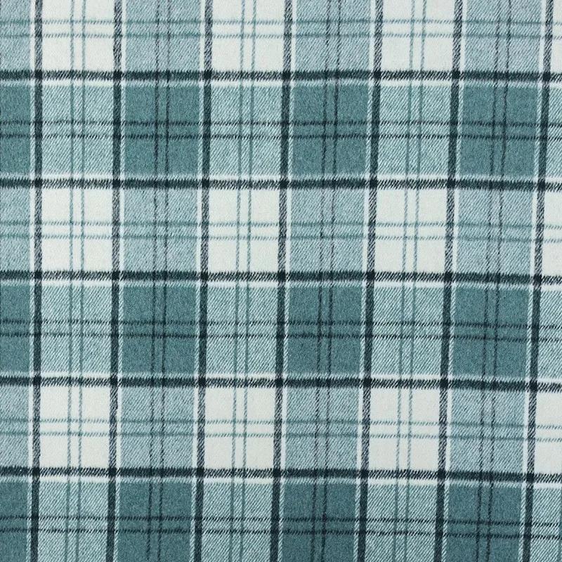 100x148cm Soft Thickening Grinding Wool Plaid Fabric DIY Jacket Coat Apparel Plaid Blended Cotton Fabric Clothing Supplies