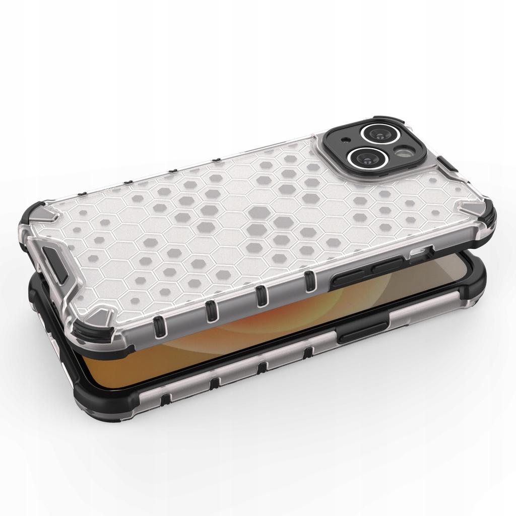 Honeycomb Etui Case Obudowa Pokrowiec Futerał Do Iphone 14 Przezroczyste