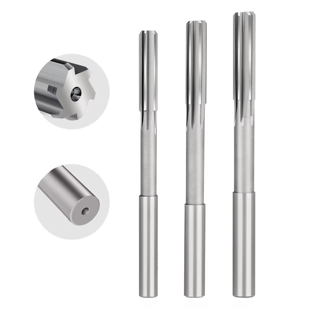 Shank Diameter Chucking Reamer Straight Flute Machining Tool Tool H7 Reamer Metal Machining
