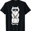 Cat Drumstick Rock Music Drumming Animal Pet Drummer Gift T-Shirt