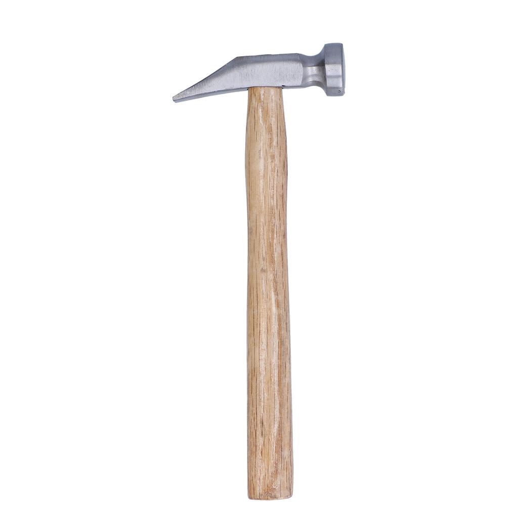 Shoe Upper Hammer All Steel Handicraft Hammer Wood Handle Small Hammer for Shoe Repairing Making