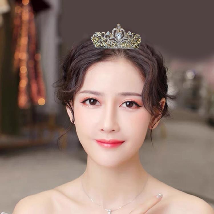Круглая Корона Металлическая Корона Тиары Свадебные Тиары Корона для Невесты Принцессы Вечеринок