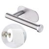 Wall Mounted Toilet Paper Holder Stainless Steel Tissue Rack Kitchen Roll Paper Holder Bathroom Towel Hanger Hanging Organizer