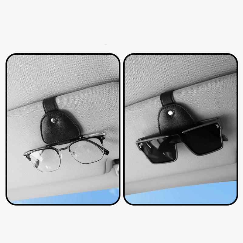 Car Visor Glasses Holder Magnetic Sunglasses Clip for Secure Eyewear Storage Fast Access for Every Journey