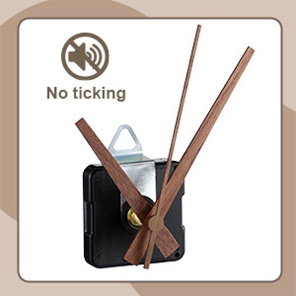 Сканирующий часовой механизм Деревянные указатели Настенные часы Детали Бесшумное движение часов