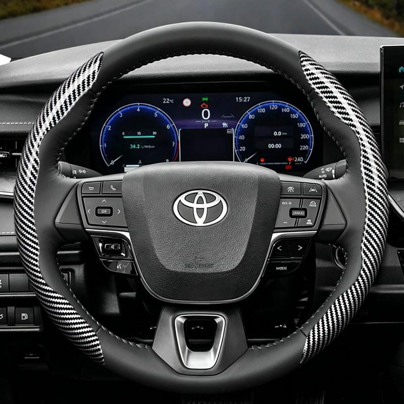 for Yaris Auris Chr Corolla Rav4 Suitable for Toyota Steering Wheel Cover Suitable Hilux Wish Roomy Aqua Probox Prius 30