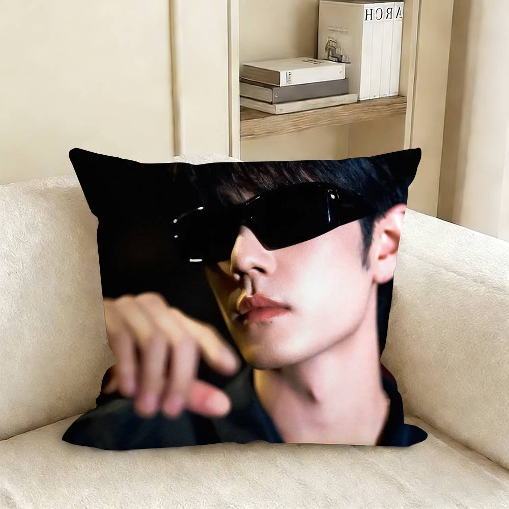 Xiao Zhan Sean Various Sizes Square Pillow Case For Car Home Bedchamber Decor
