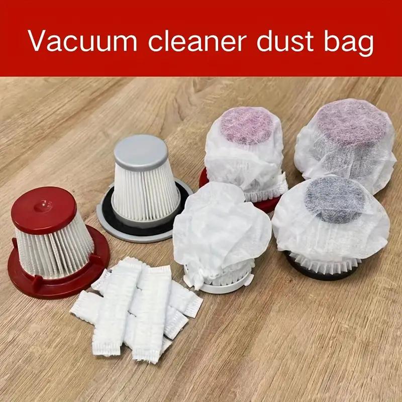 50pcs/100pcs, Disposable Vacuum Cleaner Filter Element, Universal Non-Woven Fabric Filter Accessories For Vvacuum Cleaner