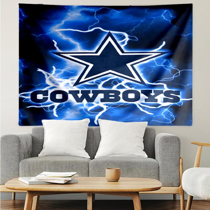 Dallas Cowboys Tapestry Accessories Playroom Tapestry, for Bedroom,Livingroom, dormitory Room Wall Decor Fan Birthday Gifts