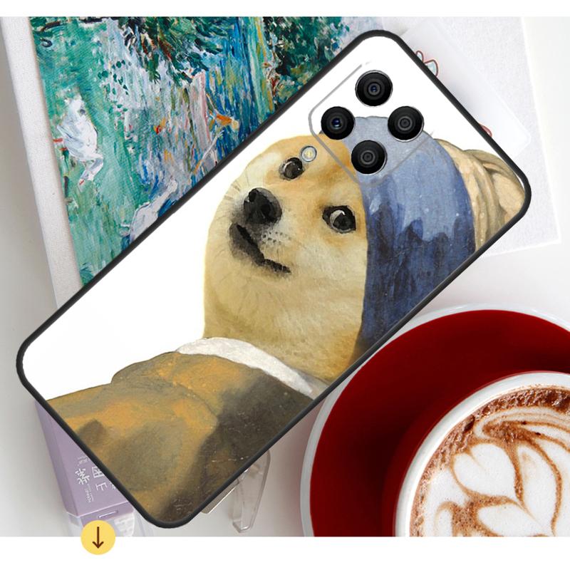 Doge Meme Kabosu Case For Samsung Galaxy M15 M21 M31 M55 M56 M36 M16 M06 M13 M33 M53 M12 M32 M52 M14 M34 M54