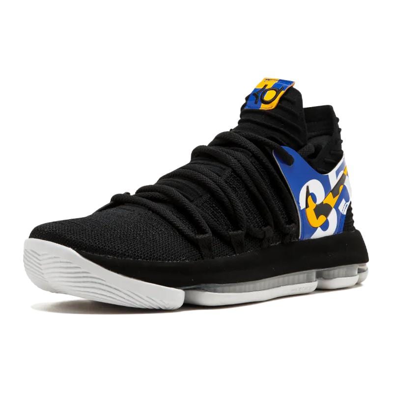 Nike KD 10 TV PE 17 Blinders Slip Resistant Lightweight Non slip Lightweight Low top Basketball Shoes Men's Black AV0771-001
