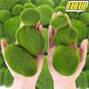 Simulation Moss Stone for Garden Artificial Moss Rock Stones Fake Green Plant Micro Landscape Pot Creative Craft Home Decoration