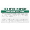 Tea Tree Therapy Vegetable Soap, with Tea Tree Oil, 3.9 Oz (110 G)