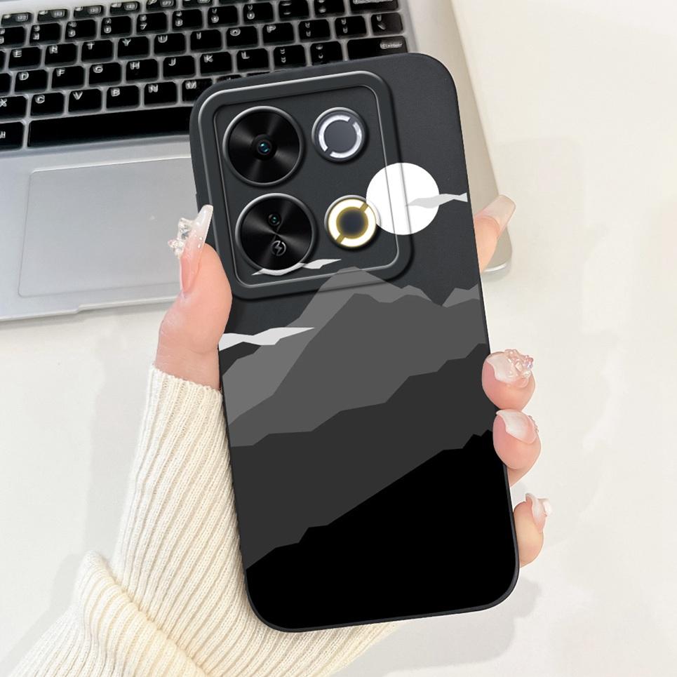 Роскошный Модный Чехол Для Itel P65 P671L Чехол Лунная Ночь Готическая Картина Чехлы Для Телефона Для ItelP65 P 65 Чехлы Мягкий Силикон