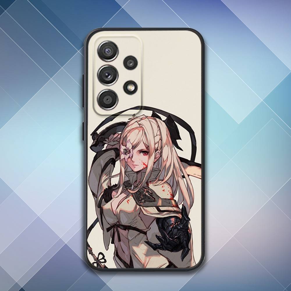Чехол для телефона D-Drakengard Game Zero для Samsung S 25,24,23,22,30,21,10,9,Ultra,Plus,Lite,FE,4,5 G Мягкий черный чехол