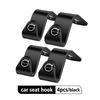 juchq4 Car Seat Holder Hanging Leather Hook Car Interior Accessories For Volvo XC90 XC60 C30 S60 C70 XC40 V40 XC70 V70 V60 S80 S90
