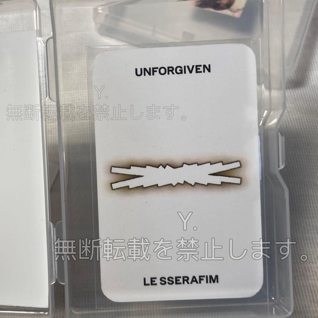 [USED] Unchae UNFORGIVEN Thunder Party London