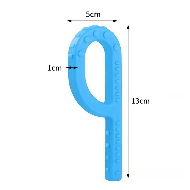 Детская жевательная трубка, речевая помощь, массажер для зубов, детские инструменты для разговора для аутизма, сенсорная речь, тренировка для реабилитации мышц полости рта