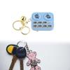 DJ Keychains Pendant with Light Hanging Decor Musical Instrument for Music
