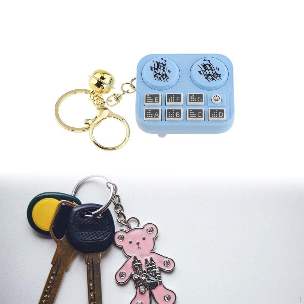 Подвеска для ключей DJ с подсветкой, декоративный музыкальный инструмент для музыки