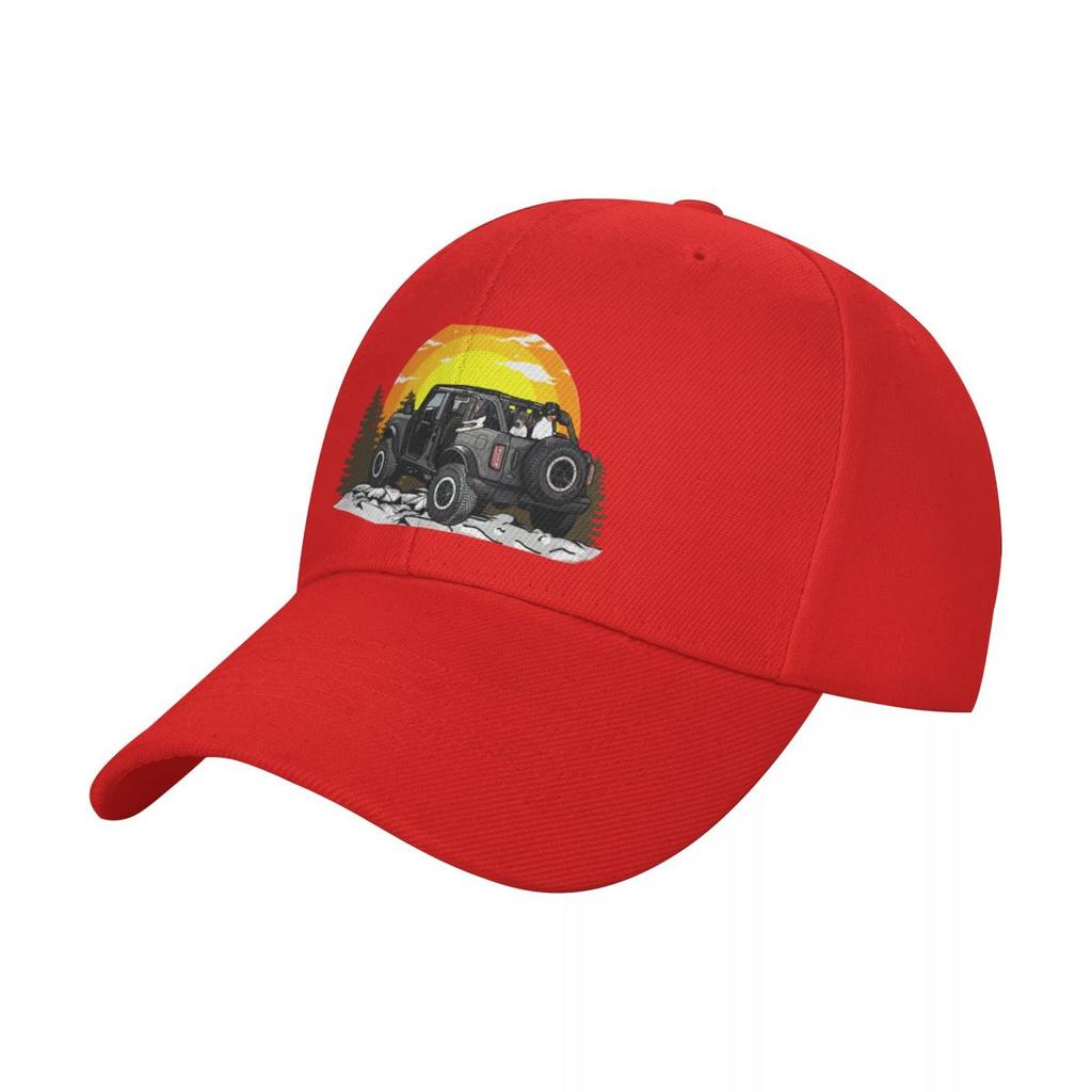 Bronco with Dogs Baseball Cap Thermal Visor custom caps cute For Women 2025 Men's