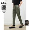 Мужские брюки GXG 2024 из сирсакера, легкие, прямые, повседневные