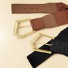Новый широкий ремень из искусственной кожи премиум-класса для женщин, универсальный ремень из искусственной кожи для свитеров, платьев, пальто, акцентов TL006