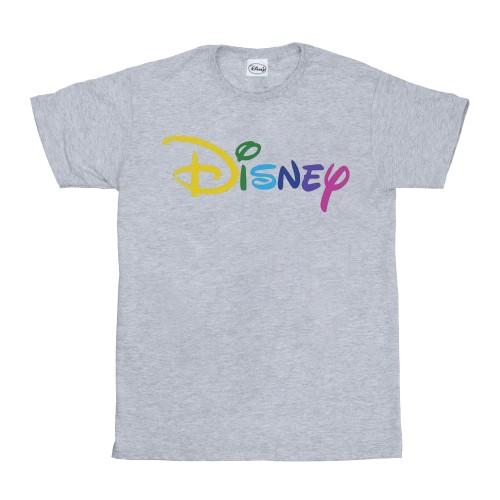 Disney Mens Colour Logo T-Shirt
