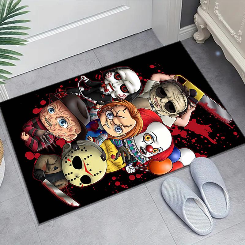 1pc Chucky1 Design Area Rug - Non-Slip, Soft & Cozy Floor Mat for Living Room, Bedroom, Office - Indoor/Outdoor Decorative Carpet