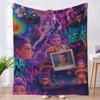 Flannel Blanket Witch Hunter K-Pop Series 4 Blankets Nap Blanket Autumn And Winter Flannel Blanket Can Be Connected To Jit