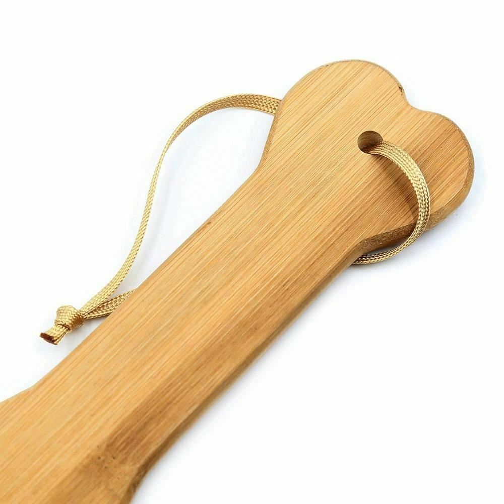 Large 42Cm Natural Bamboo Spanking Paddle Impact Toy Fetish Paddles