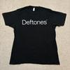Футболка Deftones Мужская L Черная Ohms 2020 Графическая футболка Альтернативный рок Ну-метал Гранж Унисекс Футболка