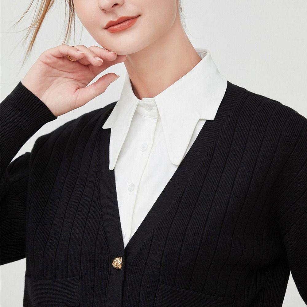 Модный съемный классический воротник аксессуары для одежды блузка воротник-обманка рубашка фальшивый воротник