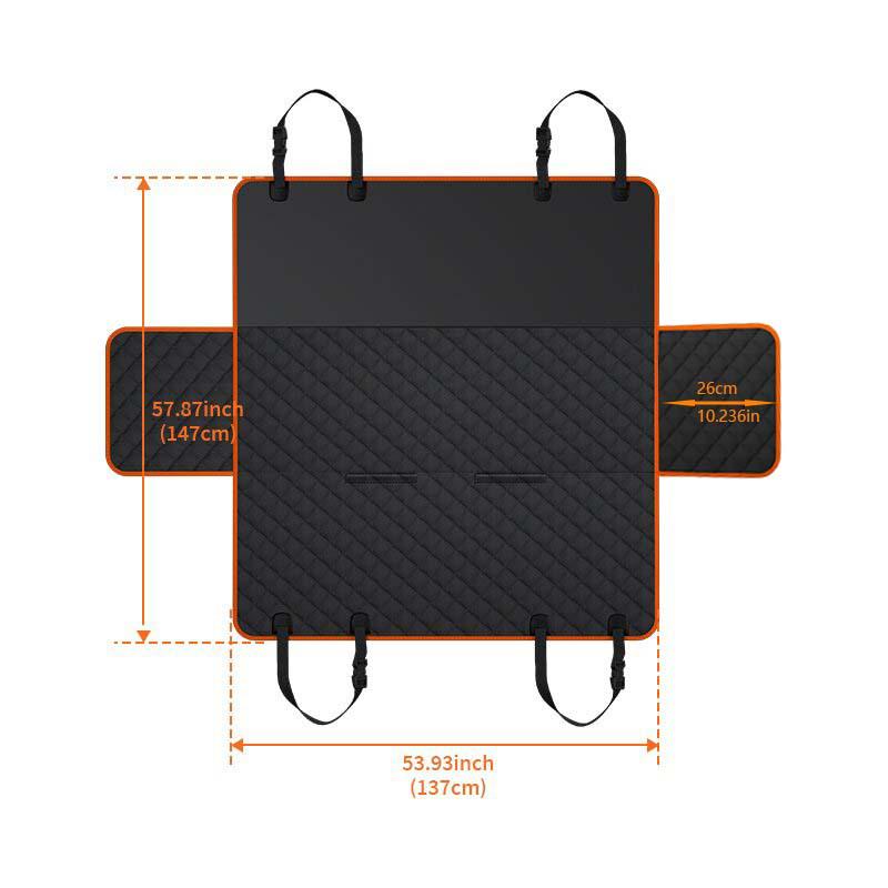 Car Dog Mat: Scratch-proof & Waterproof Pet Seat Cover