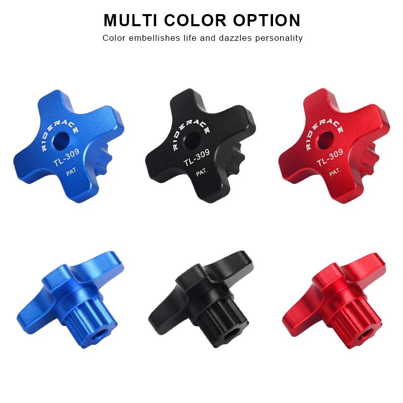 Bike Crank Remove Install Tool Aluminum Alloy Bicycle Crank Arm Cover Screw Wrench MTB Road Cycling Crankset Installation Tools