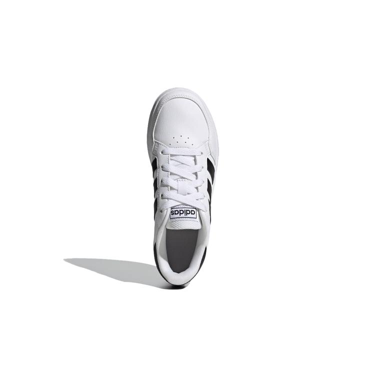 adidas Neo Breaknet Нескользящие Устойчивые к истиранию Низкие Кеды для скейтборда Белые Детские FY9506