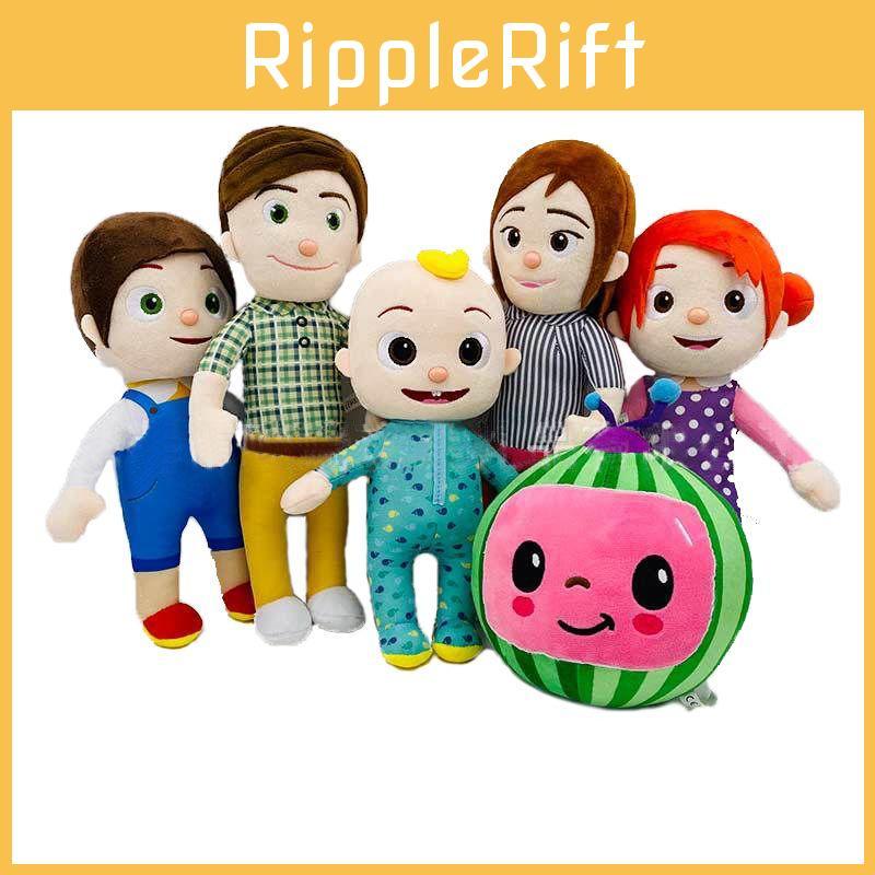Adorable Cocomelon Plush Toy Jj Family Soft Stuffed Dolls For Educational Fun