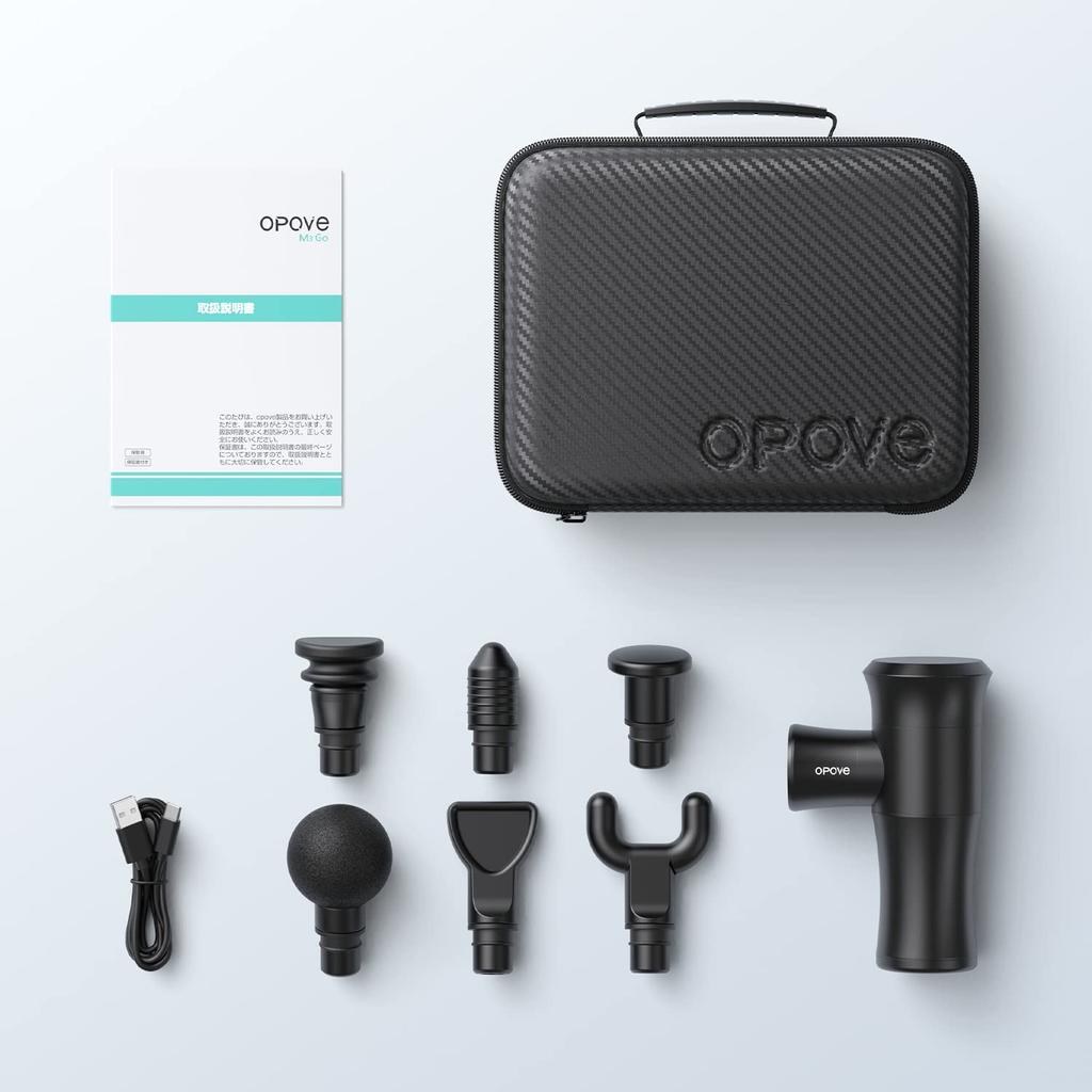 Opove M3 Go Миофасциальный релиз еще 10 мм Максимум 14 кг 6 4 Вибрация Все тело Гарантия Пистолет, Высокопроизводительный Компактный, Амплитуда, Давление,