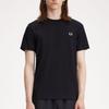 FRED PERRY T-Shirts Men's Black Crew Neck M7718-102