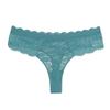 FINETOO Lace Flower Panty for Women Pure Cotton Breathable Soft Lingerie Low-Waist Solid Color Briefs S-XL